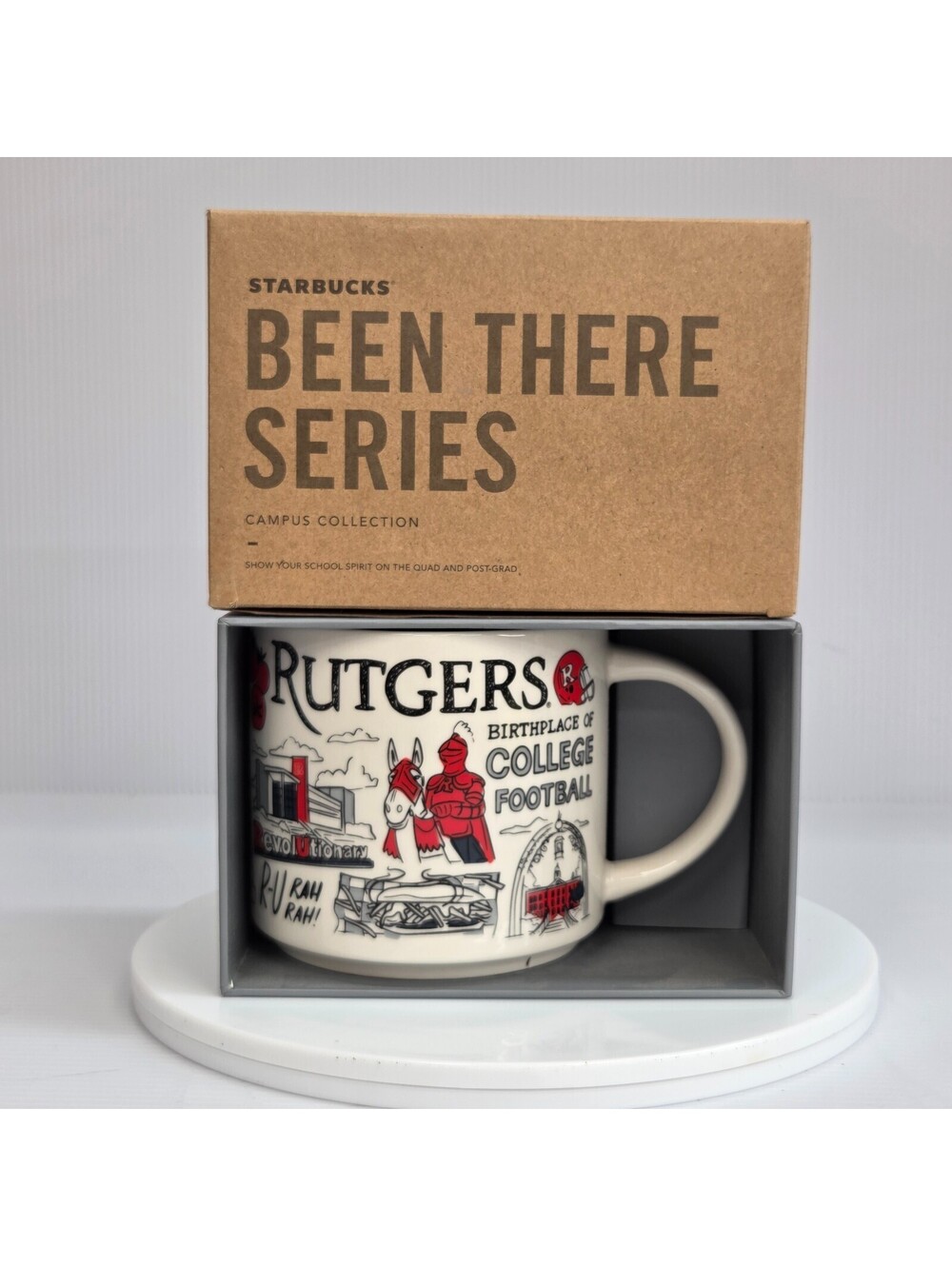 Starbucks Rutgers Been There Series Campus Collection Mug 14 oz NIB 2022